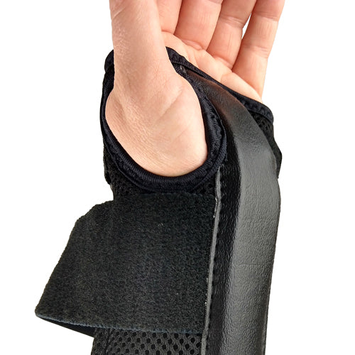 Blue Jay Dlx Wrist Brace Black for Carpal Tunnel  Right Lg/XL