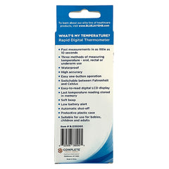 Whats My Temperature? Rapid Digital Electronic Thermometer