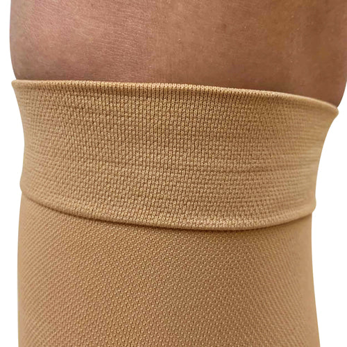 Firm Surg Wgt Stkngs Sm  Beige 20-30mmHg  Below Knee Clsd Toe