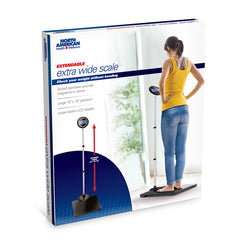 Extendable Face Extra Wide Scale - 550 lbs/250 kgs.