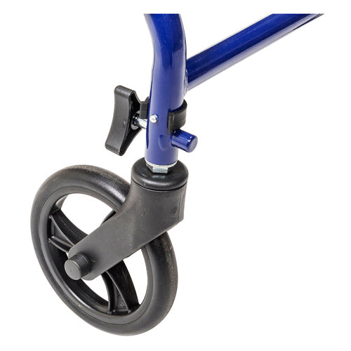 Rollator Steel Blue w/6  Whls Knocked-Down