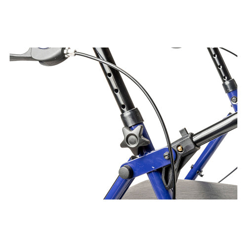 Rollator Steel Blue w/6  Whls Knocked-Down