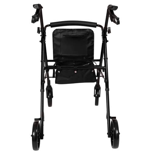 Rollator  Aluminum  Height Adjustable  Black