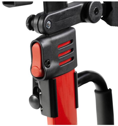Nitro Duet Rollator  Red Transport Wheelchair  Red