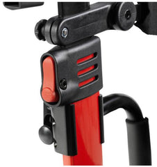 Nitro Duet Rollator  Red Transport Wheelchair  Red