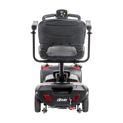 Scout 4 Compact Travel Scooter 4-Wheel  12AH Batt  Red/Blue