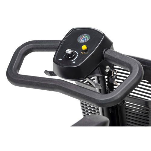 Scout 4 Compact Travel Scooter 4-Wheel  20AH Batt  Red/Blue