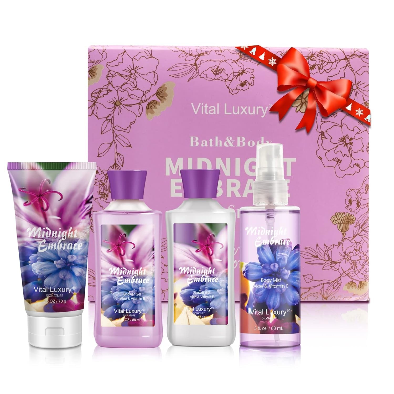 Japanese Cherry Blossom Travel Bath Kit � 3 Fl Oz