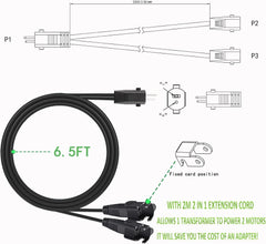 Universal 29V/24V 2A Power Supply for Lift Chairs & Recliners