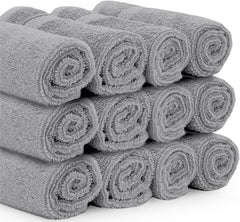 Luxury Cotton Washcloths � 12 Pieces