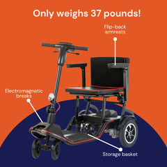 SCOOTER, TRAVEL LT WT ONE-FOLD265LB CAPACITY
