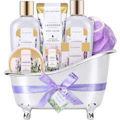 8-Piece Lavender Bath Set � 8 Pieces