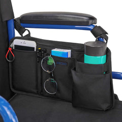 Wheelchair Side Bag with Cup Holder � Mobility Accessory