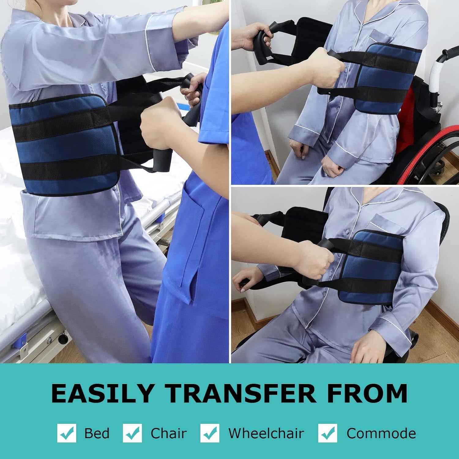 Bed Transfer Sling - 32 Inch, Anti-Slip - Size: 32 Inches