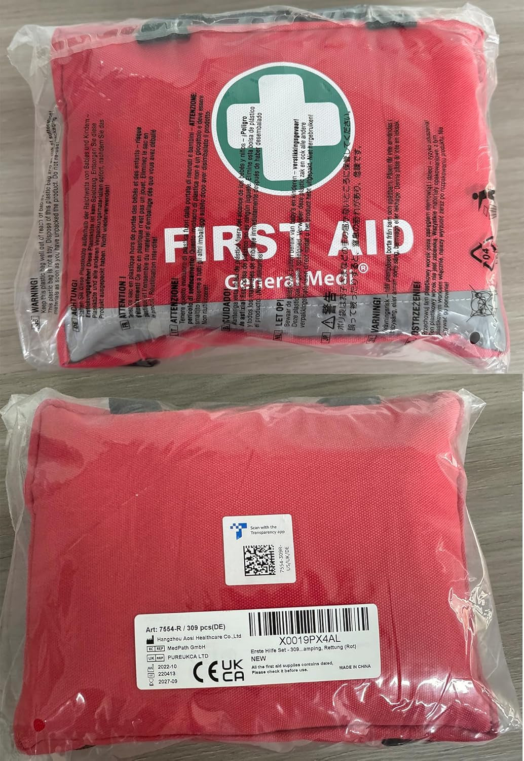 First Aid Kit � 309 Pieces