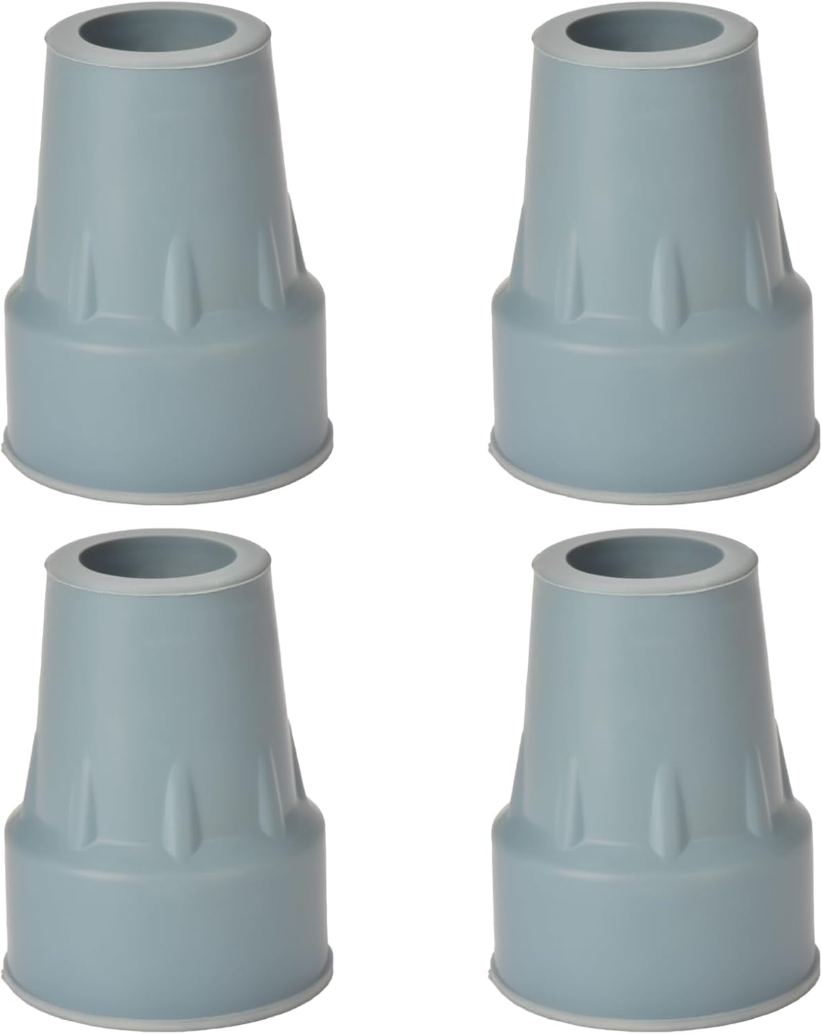 4-Pack 3/4" Non-Slip Crutch Tips (Heavy Duty)