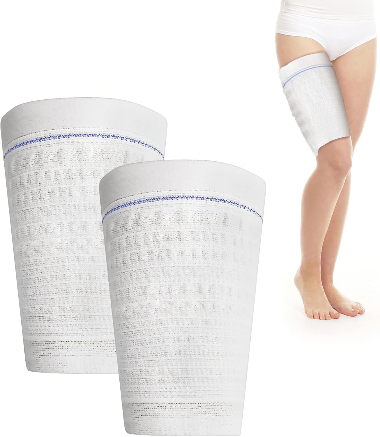 2-Pack Urine Bag Holder, Foley Leg Bag Sleeves (Medium)