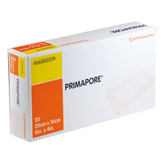 DRESSING, ABSORBENT PRIMAPORE 8"X4" (20/BX)