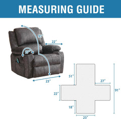 Waterproof Power Lift Recliner Cover � Brown