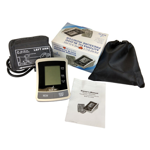 Full Automatic Blood Pressure w/4  AAA    Blue Jay Brand