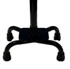 Quad Cane  Small Base  Black by Blue Jay Brand