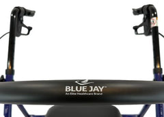 ROLL WITH ME Steel Rollator w/6  Wheels  K/D  Blue  Case/2