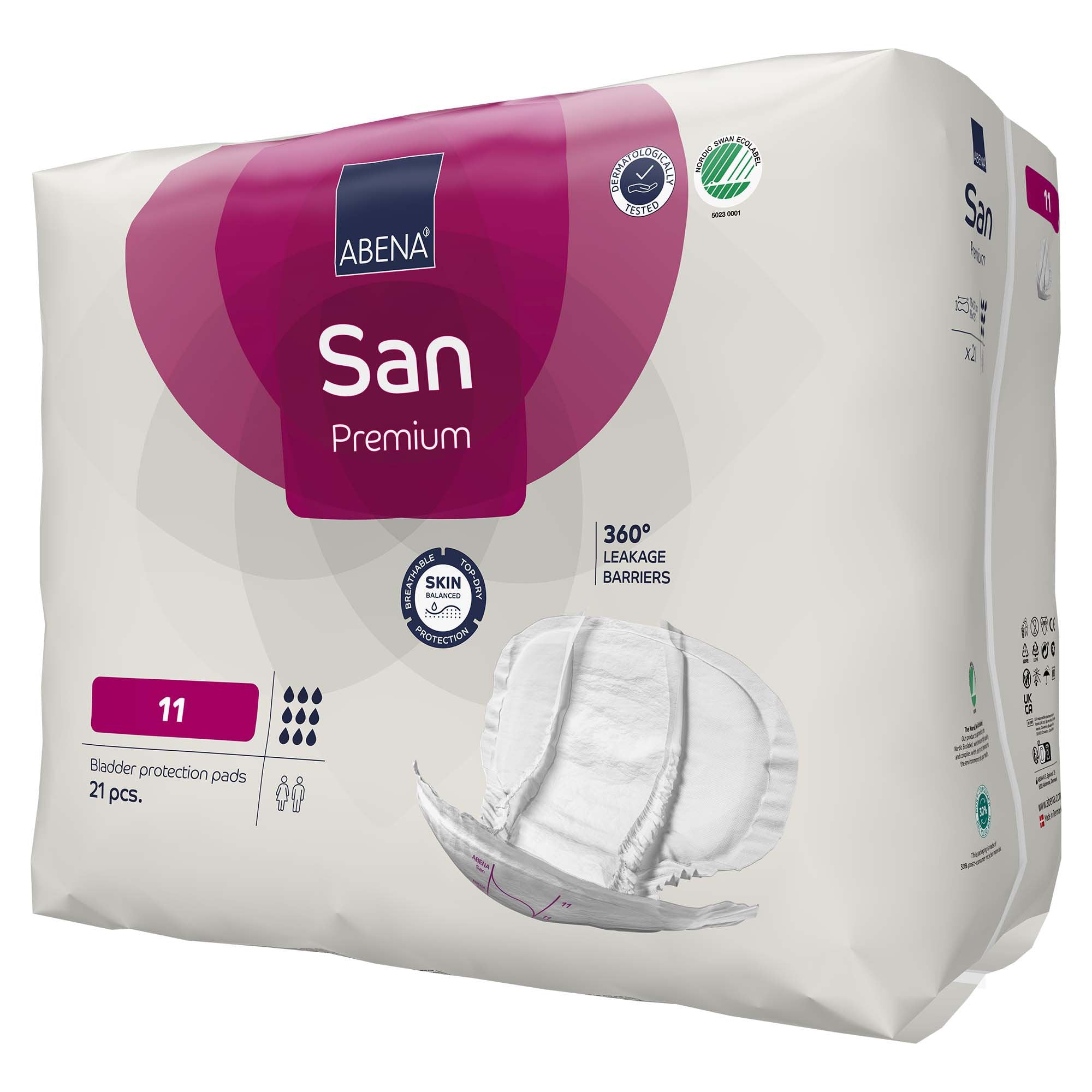 LINER, INCONT ABENA SANI PERM 11 (21/PK 4PK/CS)