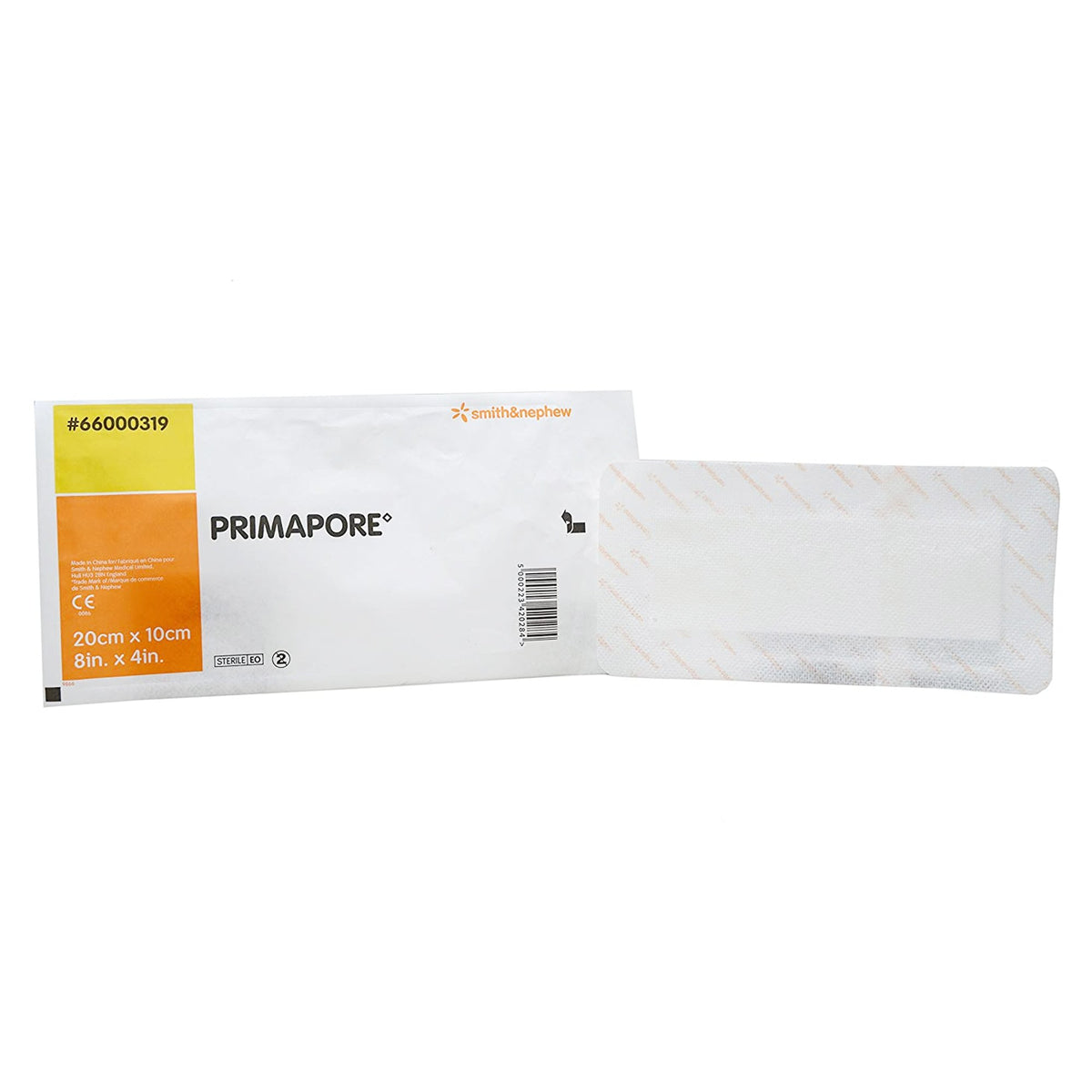 DRESSING, ABSORBENT PRIMAPORE 8"X4" (20/BX)