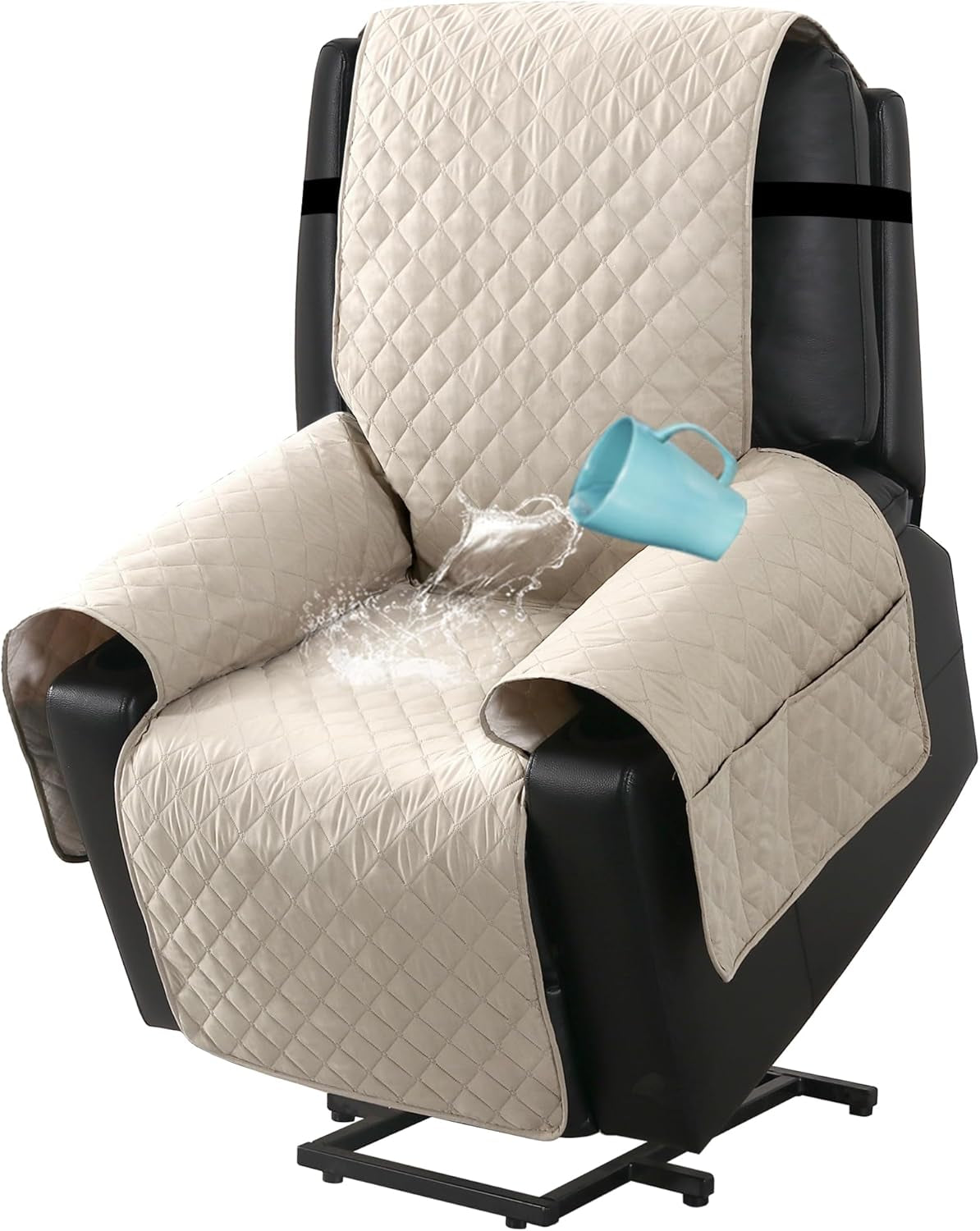 Waterproof Power Lift Recliner Cover � Brown