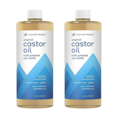 Castor Oil - 8 Fl Oz (Pack of 2) - Size: 8 Fl Oz (Pack of 2)