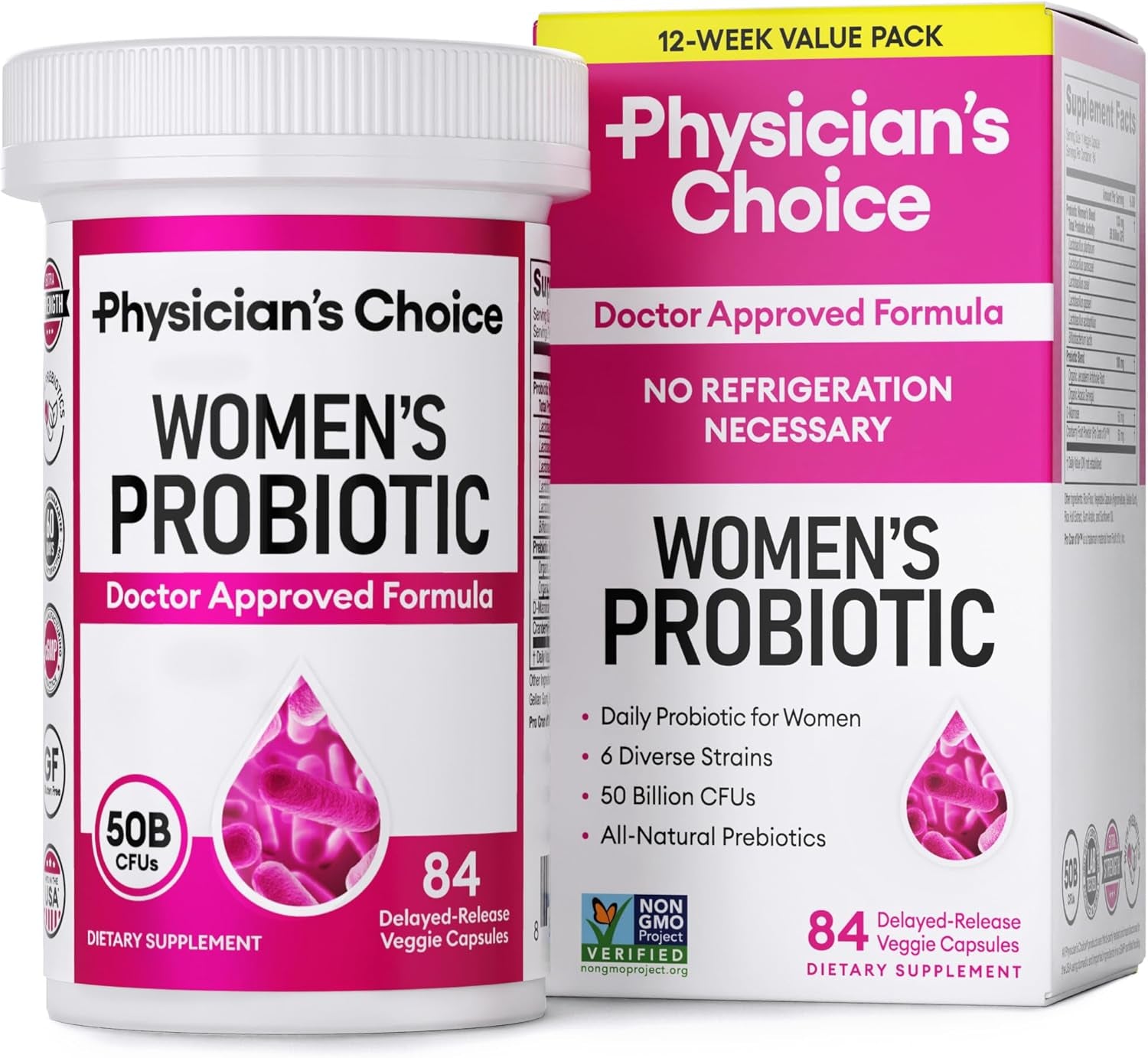 2. Physician�S Choice Women�S Probiotics - 30 Capsules