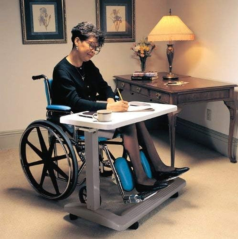 Overbed Table and Hospital Bed Table - Table with Wheels - over the Bed Table for Home Use and Hospital, Bedside Table with Wheels, over Bed Desk, over Bed Table with Wheels