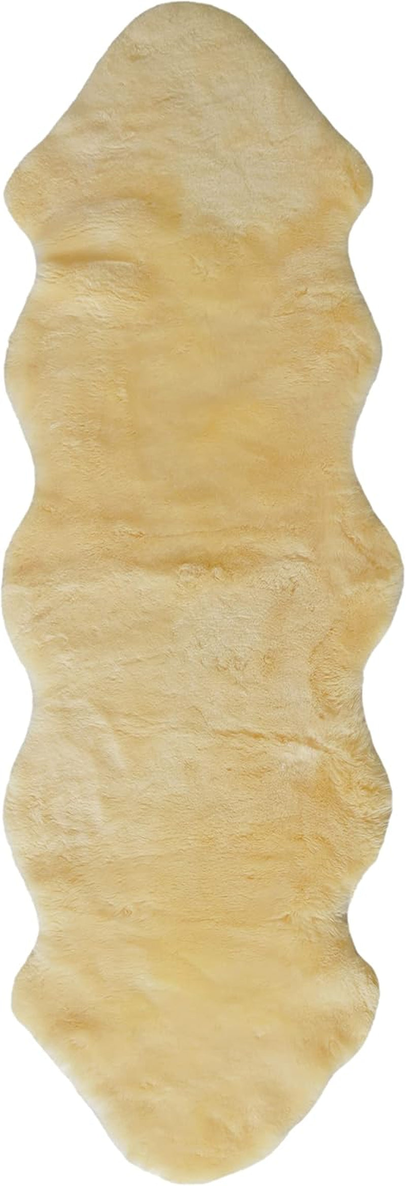 Natural Sheepskin for Bed Sores and Skin Irritation | 100% Real Medical Sheepskins with Non-Slip Back for Pain Relief and Discomfort, Wool Seat Pad, Natural, 17 In. X 17 In.