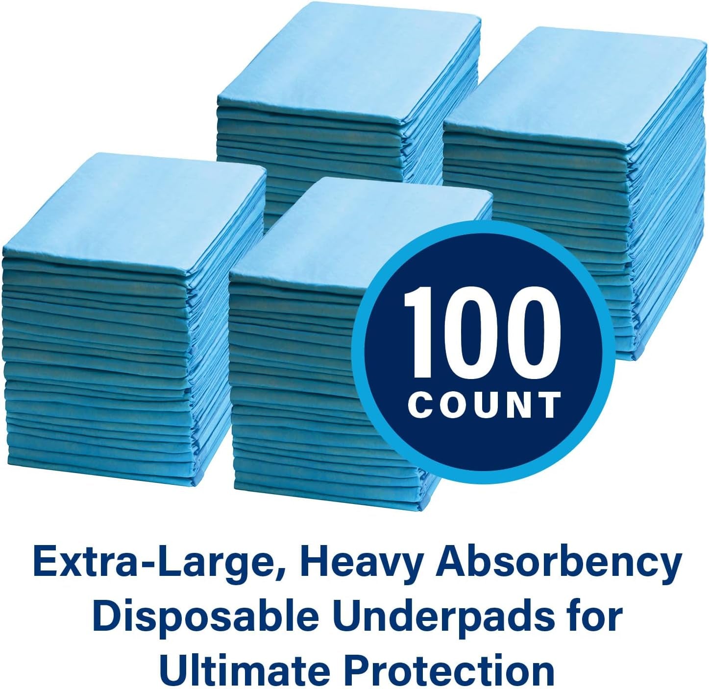 Ultra Absorbent Heavy Duty Disposable Incontinence Bed Pads - 36" X 36"