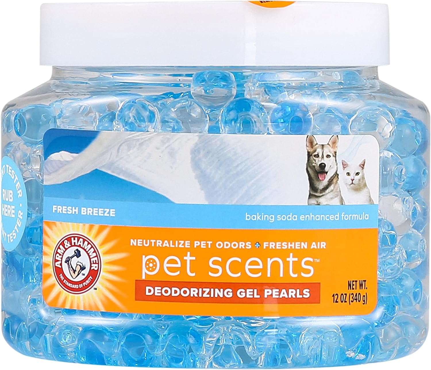 Pet Odor Gel Beads, 12 Oz