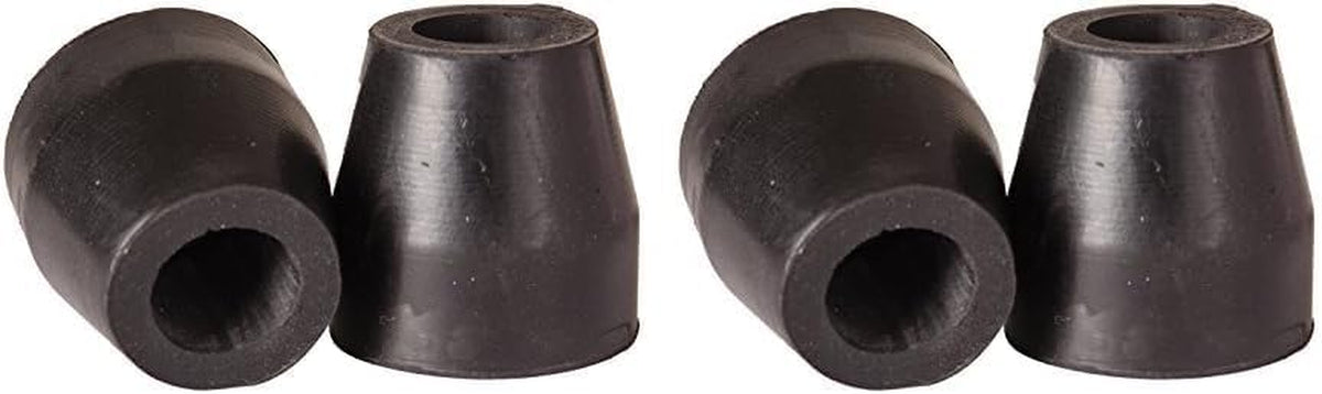 3/4" Walker & Cane Tips with Metal Inserts (2-Pack)