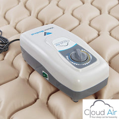 Medical Cloud Air Whisper Quiet Alternating Air Pressure Mattress Topper with Pump Twin Size 36" X 78" X 3"