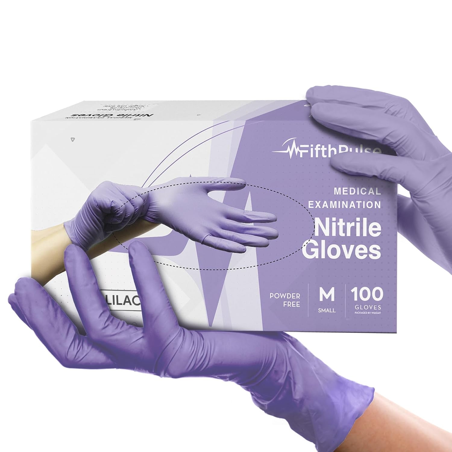 Navy Nitrile Gloves, Small � 100Ct