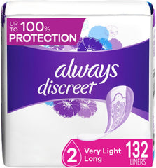 Incontinence Liners, Very Light Absorbency