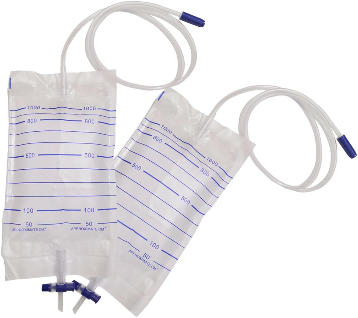 Latex Condom Catheter Set, 1000Ml & 2000Ml