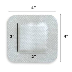 DRESSING, ISLAND BORDER-GAUZE N/S LF 4"X4" (30/BG 4BG/CS)