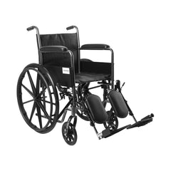 WHEELCHAIR, FA ELR 18" 300LBS