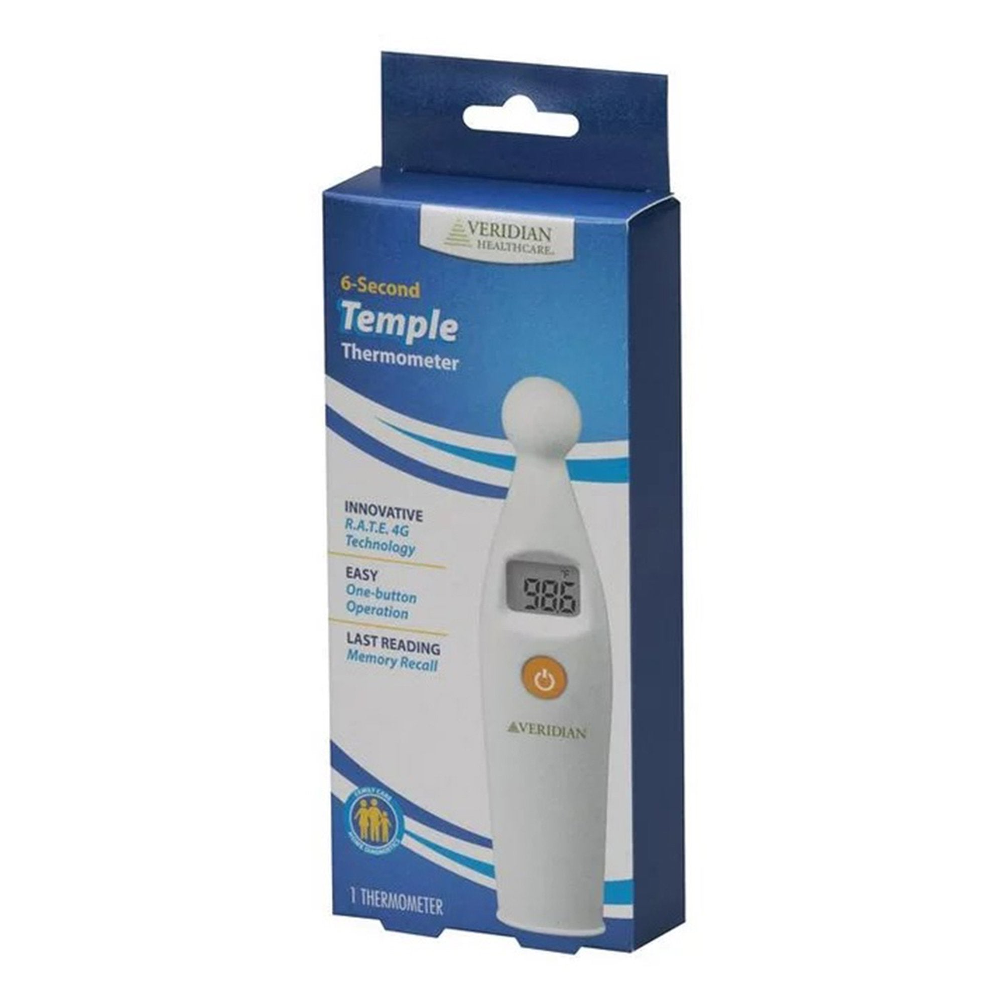 THERMOMETER, TEMPLE 6SECOND TOUCH MINI