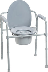 Folding Commode - 350 Lb Capacity