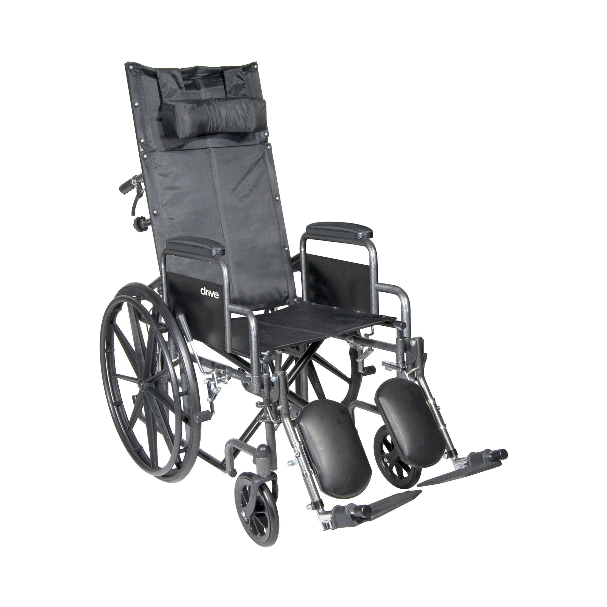 WHEELCHAIR, RECLINING SNGL AXLDDA ELR 18" 300LBS