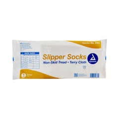 SOCK, SLIPPER N/SKD BGE XLG (48/CS)