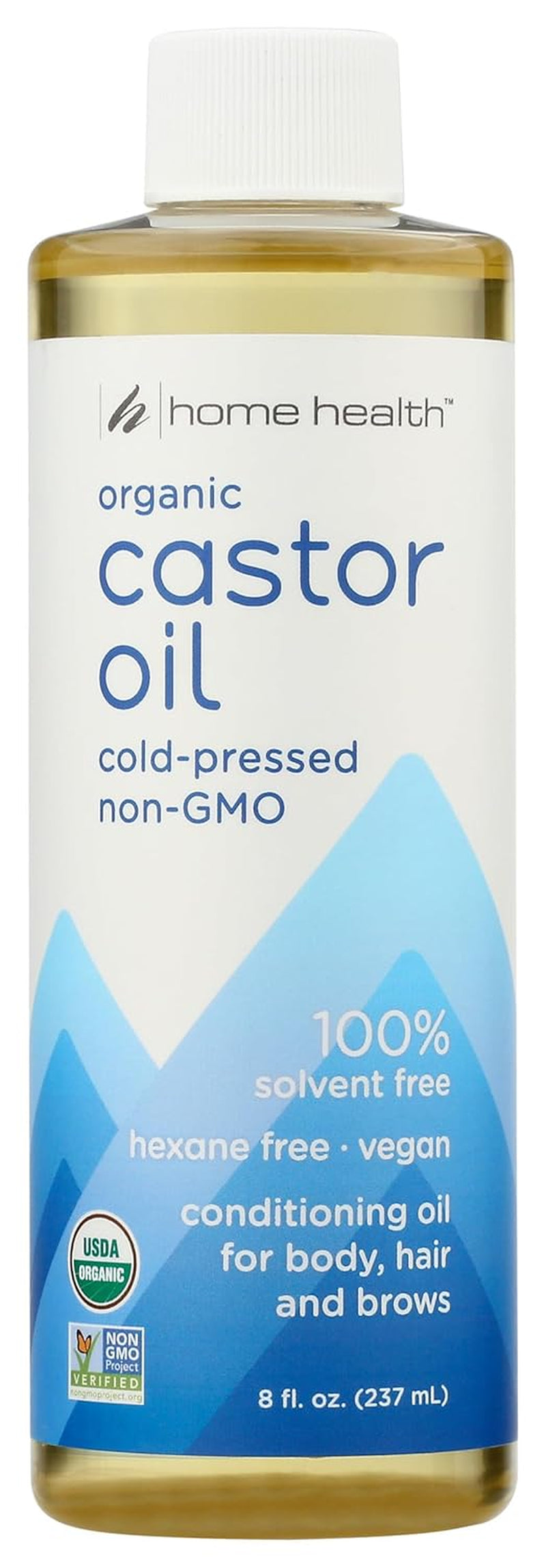 Castor Oil - Cold Pressed - Size: 8 Fl Oz