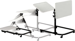 Pivot and Tilt Adjustable Overbed Table