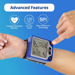 15.  Blood Pressure Monitor - Wrist, 120 Readings