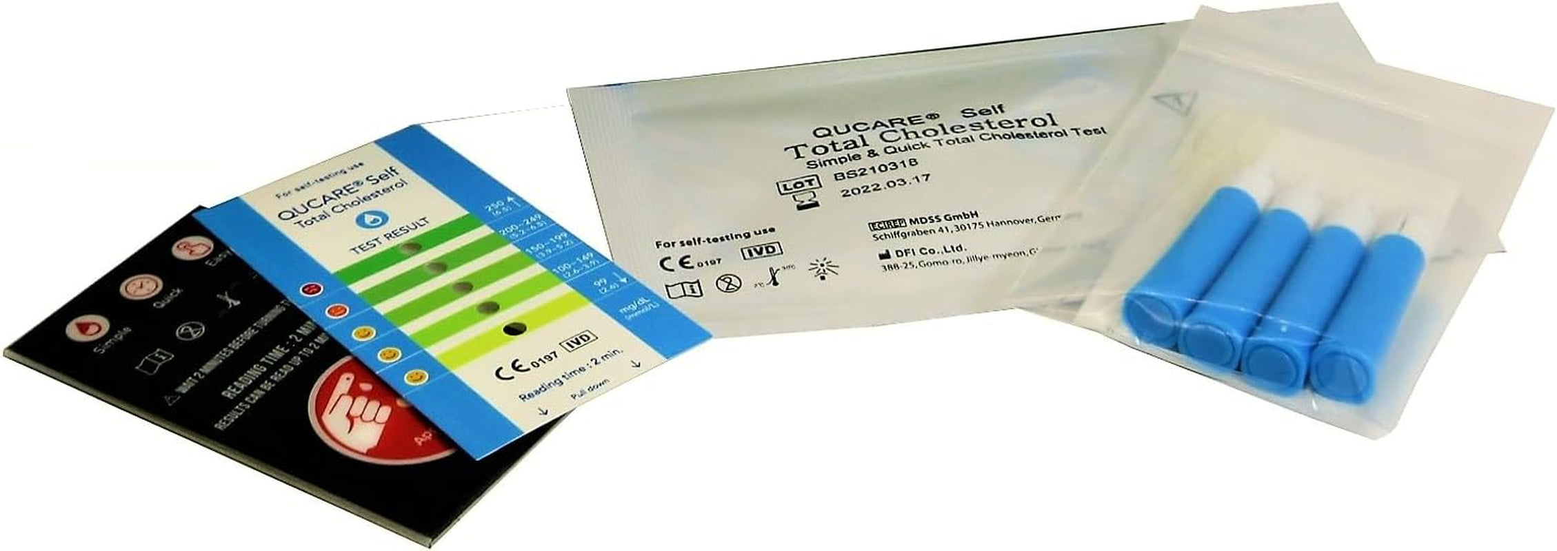 19. Cholesterol Test Kit - 2 Tests